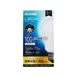 �A�C���X�I�[���} LDA12N-G-10T8 LED�d�� E26 �L�z�� 100W �����F