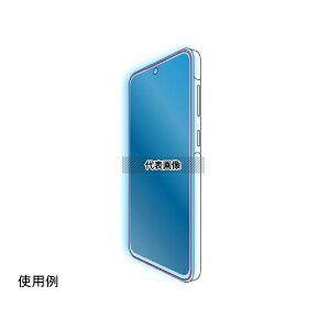 �G���R�� PM-G254FLBLN Galaxy A36 5G�p�t�B���� �u���[���C�g�J�b�g �w��h�~ ���˖h�~