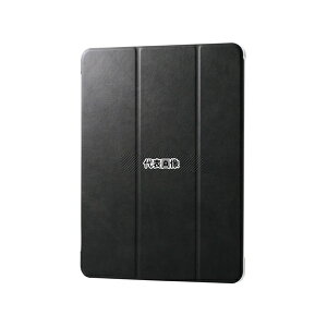 �G���R�� TB-A25XWVBK 13�C���`iPadAir(M2)�p�t���b�v�P�[�X ���^�y�� �w�ʃN���A 2�A���O�� �X���[�v�Ή� �u���b�N