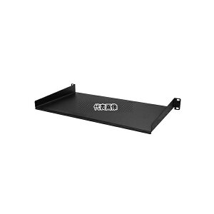 StarTech.com CABSHELF1U10 1U �Œ莮�T�[�o�[���b�N�I��/AV&�l�b�g���[�N 19�C���`���u���b�N�p�J���`���o�[�g���C/���ϋv���X�`�[��/�ω׏d20kg/���s25cm �u���b�N