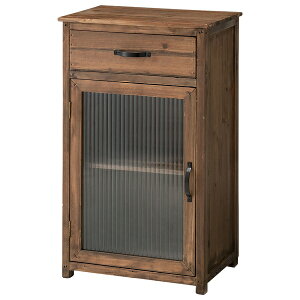 東谷 ガラスキャビネット リビング収納 棚 インテリア ガラス扉 木製 シンプル おしゃれ ブラウン CCR-108