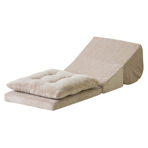 東谷 TV枕座布団付M TVまくら テレビ枕 まくら 枕 ごろ寝クッション サンゴマイヤー ベージュ FCC-120BE