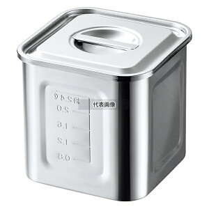 AG 18-8(�X�e�����X) �ڐ��t �p�^�L�b�`���|�b�g 8cm �薳 ��0.46L �O��:86×86 �X�g�b�N�|�b�g/�ۑ��e�� No.1153000