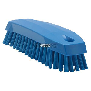 ヴァイカン ハンドブラシ ハードタイプ 35883 ブルー 170×55×45 清掃/衛生用品 No.1561740