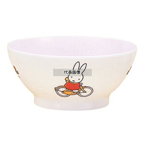 関東プラスチック工業 メラミン子供食器 ミッフィー 飯椀 (身) CM-7C 250ml φ108×H50 和/洋/中 食器 No.2916010