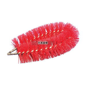 バーキュート 衛生管理用たわし Mサイズ ソフト 赤 62807101 80×150 清掃/衛生用品 No.4749010