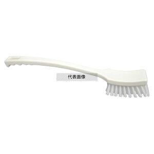 バーキュートプラス 長柄ブラシ ハード 白 69102151 厚さ:40 清掃/衛生用品 No.4766132