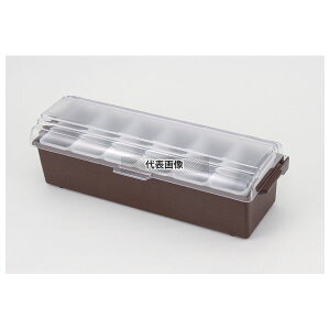 �g���G�b�N�X �R���W�����g�f�B�X�y���T�[ ���M�����[ �u���E�� 4743-01 6���� ���q�F475ml 500×165×H155 �X�g�b�N�|�b�g/�ۑ��e�� No.4950810
