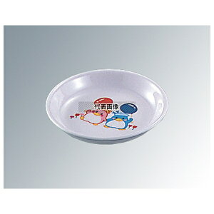 エンテック メラミン子供食器 ベン&ベティー 小皿 BB-24 φ105×H18 和/洋/中 食器 No.5447700