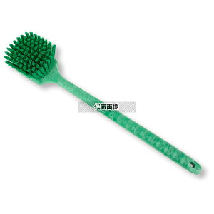 カーライル ロングハンドルブラシ M グリーン 40501-EC09 清掃/衛生用品 No.7028812