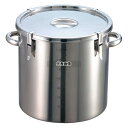 EBM(江部松) 18-8(ステンレス) パッキン寸胴鍋 (目盛付) 39cm 手付 46L 運搬/ケータリング No.8044500 | 業務用 厨房用品 なべ 鍋