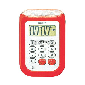 TANITA(�^�j�^) �h���剹�� �^�C�}�[ 100���v TD-377 ���b�h 112×77×H21 No.8644710