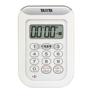 TANITA(�^�j�^) �ې􂢃^�C�}�[ 100���v TD-378 �z���C�g 20.5×77×H112 No.8644720