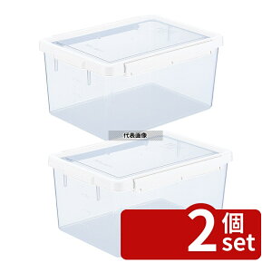 �y2�Z�b�g�zRISU(���X) �p�b�Z�^�C�g ���b�N�� �V�[���e�� TW-100 �z���C�g 9600ml 250×356×H165mm �X�g�b�N�|�b�g/�ۑ��e�� No.0131720