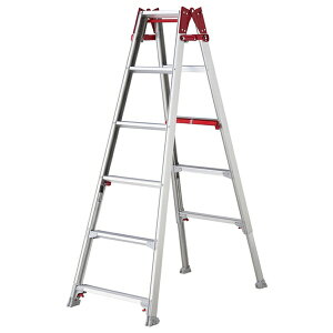 長谷川工業 シャガマン アルミ製上部操作式伸縮兼用脚立(階段用) 6段 No.10706 RYRE-18