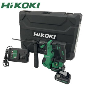 ハイコーキ(HiKOKI) 10.8V コードレスロータリハンマドリル DH12DD(2LSK) (充電池2個・充電器・ケース付) 新防振ハンドル採用【在庫有り】