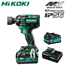 HiKOKI(日立工機)　36Vコードレスインパクトレンチ　WR36DH(2XPSZ)　ケース付　電池計2個付 5780-4080【在庫有り】