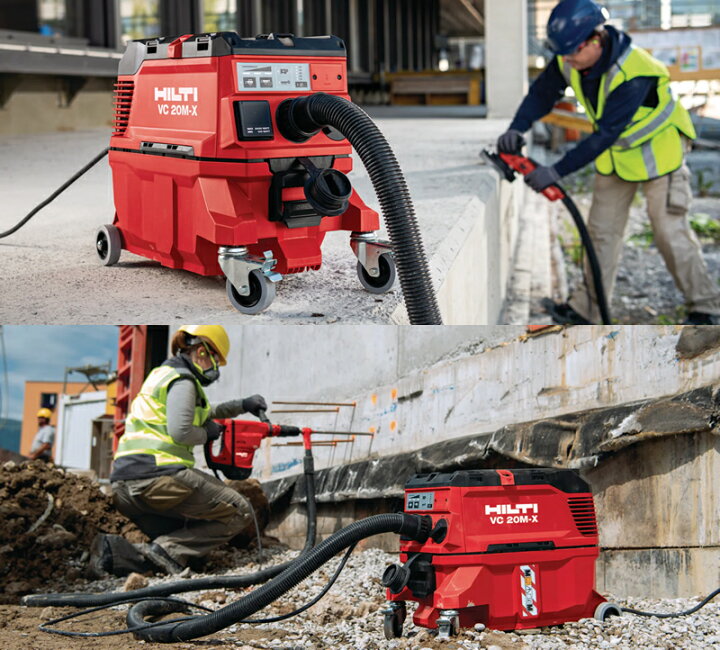 楽天市場】HILTI(ヒルティ) 集塵機 VC 20L-X 100V コンパクト湿/乾式 