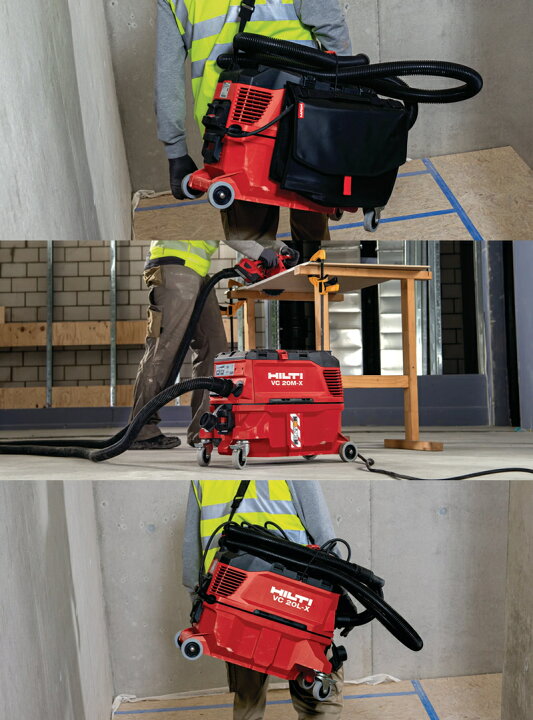 楽天市場】HILTI(ヒルティ) 集塵機 VC 20L-X 100V コンパクト湿/乾式 