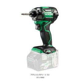 HiKOKI（日立工機） マルチボルト コードレスインパクトドライバ WH36DC(NN) 本体のみ アグレッシブグリーン(電池・充電器別売)