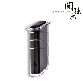 ＼レビュー特典有／貝印 AP0308 関孫六ダイヤモンド&セラミックシャープナー 両刃用 【在庫有り】 | 包丁研ぎ ダイヤモンドシャープナー シャープナー 日本製 研ぎ器 ダイヤモンド セラミック 簡単お手入れ ステンレス 鋼対応 スライド式 簡易砥ぎ器 黒 小型 収納