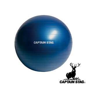 【お得な2個セット】キャプテンスタッグ(CAPTAIN STAG) フィットネスボール φ65 ブルー | ブルー エクササイズ フィットネス Φ65cm ダイエット 体幹 直径65 筋トレ トレーニング ストレッチ 運動