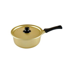 \レビュー特典有/2size 豊味庵 アルミ片手鍋 16cm 18cm 【在庫有り】 | ガス火専用 軽量 片手鍋 和平 アルミ鍋 蓋付 アルミ 鍋 片手 片手鍋16cm ナベ フライパン ガス キッチン用品 調理器具 アル