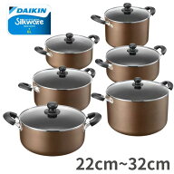 ＼レビュー特典有／6size Newおおらか鍋 IH対応 両手鍋 22cm 24cm 26cm 28cm 30cm 32cm 【在庫有り】 | …