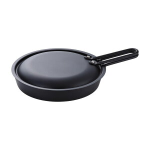 和平フレイズ LR-7753 ランチーニ グリル活用丸型パン18cm | ランチーニ グリルパン アウトドア キャンプにも 蓋付 鉄 丸型 和平 IH対応 おすすめ キッチン用品 調理器具 鍋 フライパン ガス グリ