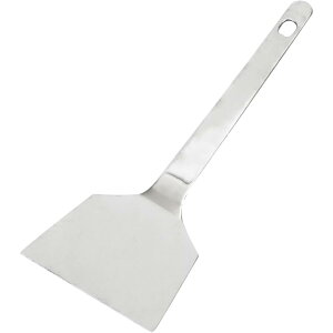 2025新商品 元祖やきやき ステンレス起し金 (小) | 元祖やきやき ステンレス 小 お好み焼き へら 鉄板焼き 切り分け 起こし金 もんじゃ焼き ヘラ コテ テコ ターナー 取り分け そのまま食べる