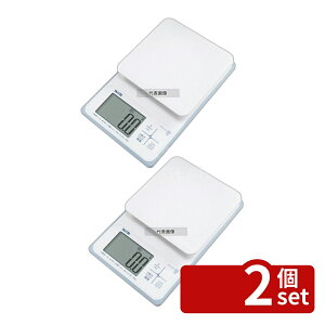 �y2�Z�b�g�zTANITA(�^�j�^) �f�W�^���N�b�L���O�X�P�[�� 2kg KW-220-WH 143×216×H39 �͂��� No.1038820