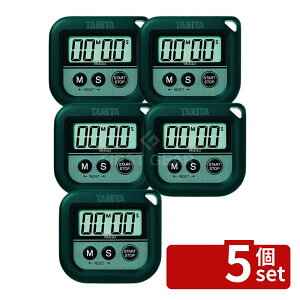 �y5�Z�b�g�z�^�j�^ TANITA(�^�j�^) �ې􂢃^�C�}�[ 100���v TD-376N �u���b�N 72×66×16 �^�C�}�[ No.0859910