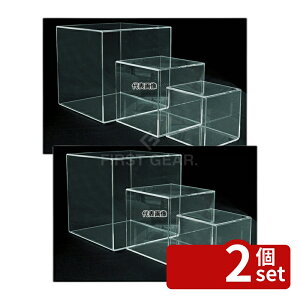 �y2�Z�b�g�zTOMOYA(�F��) �A�N����BOX �T�C�R���g�[���[ 4�ʑ� 51769-2 �� 140×140×H140 �f�B�X�v���C�p�i No.5676300