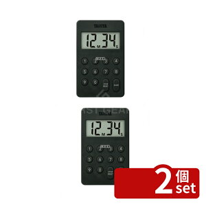 �y2�Z�b�g�z�^�j�^ TANITA(�^�j�^) �e���L�[�^�C�}�[ TD415BK �u���b�N 61×97×16 �^�C�}�[ No.6814721