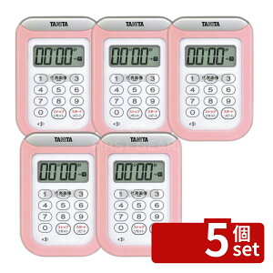 �y5�Z�b�g�zTANITA(�^�j�^) �ې􂢃^�C�}�[ 100���v TD-378 �s���N 20.5×77×H112 No.8644730