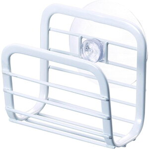 アスベル Nポゼ Wコート スポンジ入れ(小)W 2624 | Wコート スポンジ入れ アスベル Nポゼ スポンジ ホルダー 水廻り キッチン スポンジラック 水切り 生活 シンク 掃除 台所収納 高品質 浴室ラッ