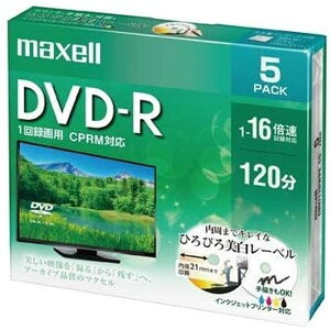 ^p DVD-R 120 zCg 5(5) | DVD-R ^p 4.7GB CNWFbg zCg ^惁fBA CPRMΉ 16{ fW^ ^fBXN v^u DVDfBA őL^x yCf