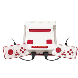 プレイコンピュータレトロ | ゲーム機 コントローラー付き ファミコンカセット対応