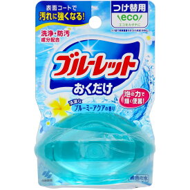 ＼レビュー特典有／小林製薬 液体ブルーレット おくだけ つけ替用 ブルーミーアクアの香り [単品内容量/70ml]×1個 | 液体ブルーレット 小林製薬 ブルーミーアクア 香り トイレ掃除 機能性 つけ替え用 トイレ用 消臭剤 芳香剤 詰替えトイレ 液体洗剤