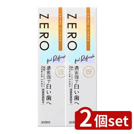 【2個セット】 エビス EP-0131 ゼロプレミアムケアズ リフレッシュ [単品内容量/90g] | 歯磨き粉 エビス オーラルケア フッ素 歯磨き 時短 ミクロ泡 成分 歯ぐき 腫れ 建材 クリーン ゼロ プレミアム シトラス 濃密 液体