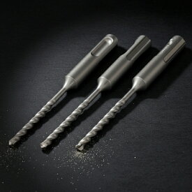 FIRST GEAR コンクリートドリルビット SDSドリル 全長120mm 有効長50mm 選べるサイズ(3.4mm・3.5mm・4.3mm)選べる本数(1本・3本・10本・30本) コンクリート 穴あけ【在庫有り】