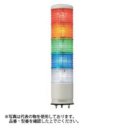 デジタル(旧アロー) ブザー無 110V 4段赤黄緑青 φ60 積層式LED表示灯 LEUG-100-4 その他