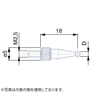 TESA(�e�T)�@No.03560052�@�{-���t����q ���d D2mm�@BALL CONT.TYP.TC DIA.2mm