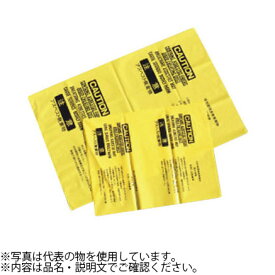 つくし工房 安全標識 8118-L アスベスト廃棄用袋 大サイズ外袋(透明) L1280×W850 1枚入り