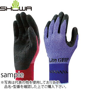 ショーワグローブ 背抜き手袋 ライトグリップ No.341 パープル Lサイズ(24cm) :SC7510