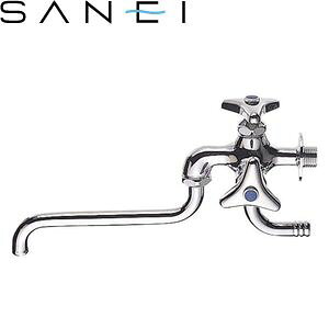 三栄水栓(SANEI) JE10AK-13 二口自在水栓 寒冷地用 :SB5060