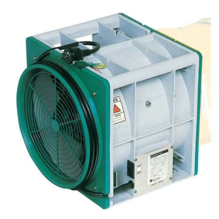 楽天市場】エバラ ポータブルファン(業務用送風機) APM6 φ300 単相100V 