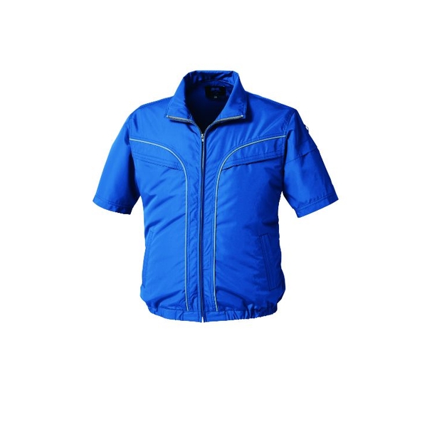 空調服(R) KU92220/ブルー/LL + SKSP01 半袖ブルゾン +スターターキット/ブルーLLのサムネイル