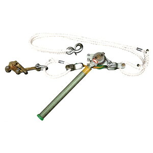 永木精機(NAGAKI) ベルト式ハルー張線器 活線用 N-500B 3型 5kN用(0.5ton用)