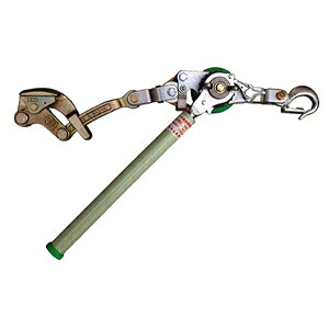 永木精機(NAGAKI) ベルト式ハルー張線器 外線用 N-3 4型 10kN用(1ton用)